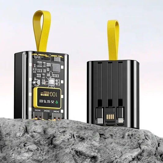 STARSHIP® Powerbank 9 en 1 de 20.000mAh -  Carga hyper rápida y Linterna